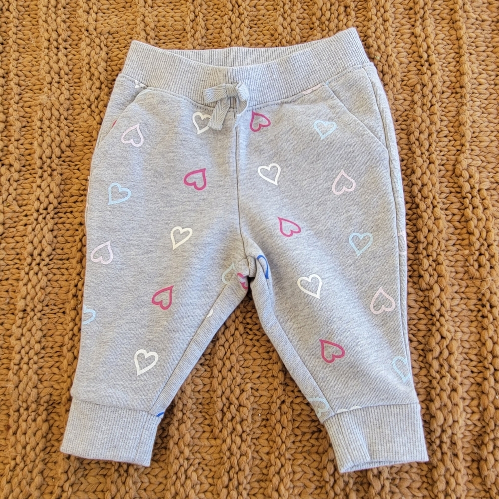 New Janie and Jack Sweater Jogger Pants 6 To 12 Months